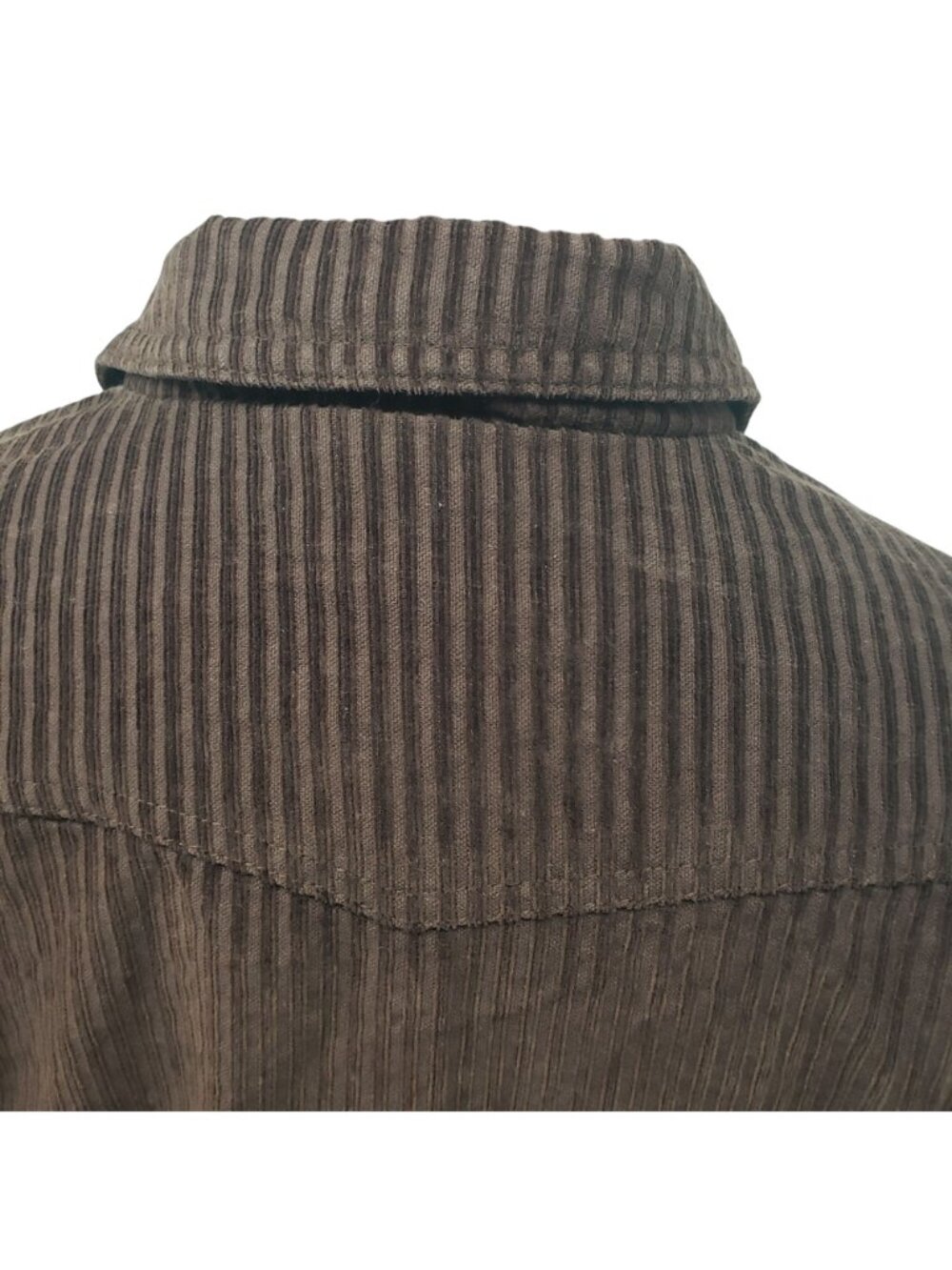 Wet Seal Brown Corduroy Blazer Jacket Y2K 90s Coat - Picture 9 of 11
